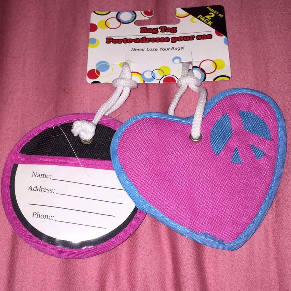 Suitcase Tags stocking stuffer